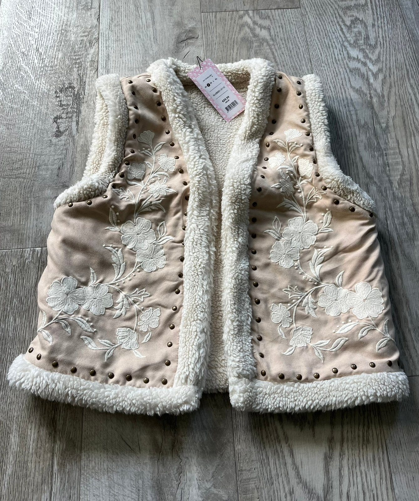 My Jewellery gilet maat S NIEUW, Ophalen of Verzenden, Nieuw, Maat 36 (S), Beige