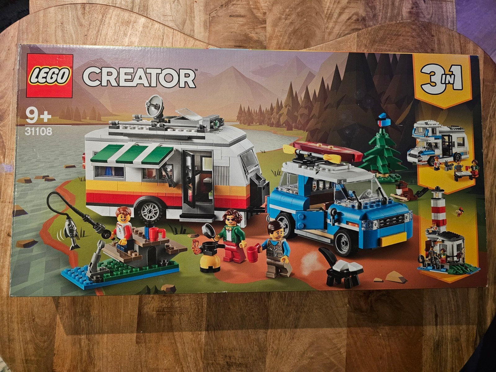 LEGO Creator 3-in-1 31108 Vakantie aan Zee / Caravan, Ophalen of Verzenden, Zo goed als nieuw