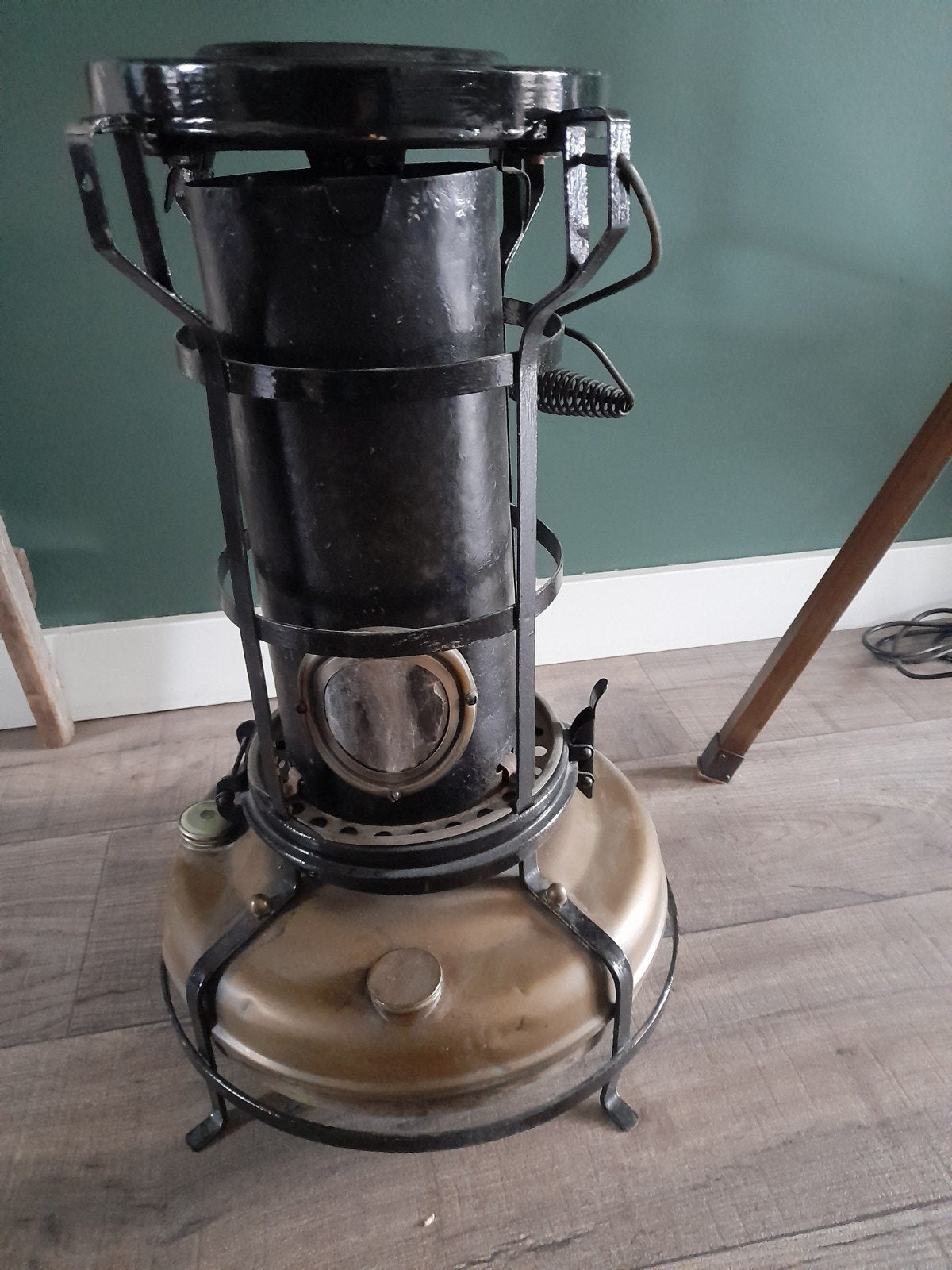 Vintage Petroleumkachel - Decoratieve Kachel, Ophalen of Verzenden