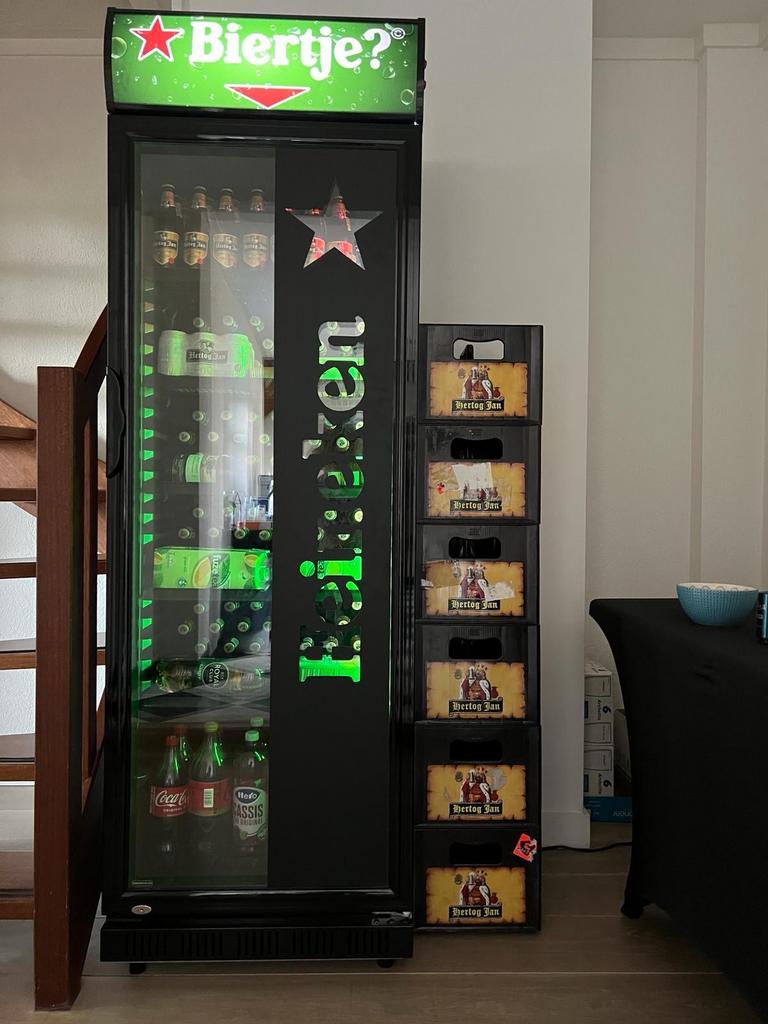 Bierkoelkast te huur!, Ophalen