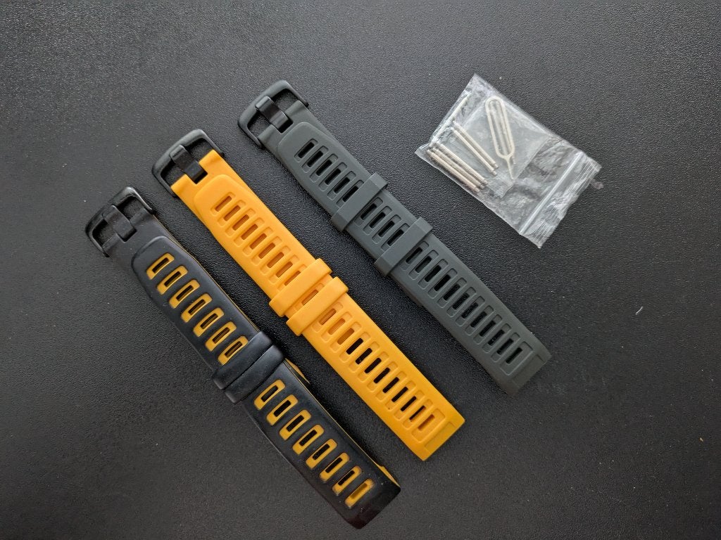 Bandjes voor Garmin Instinct, Zwart, Garmin, Ophalen of Verzenden, Zo goed als nieuw