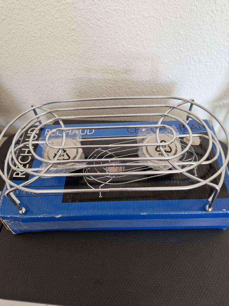 Rechaud Chafing Dish Warmhoudplaat, Overige typen, Ophalen of Verzenden, Metaal, Nieuw