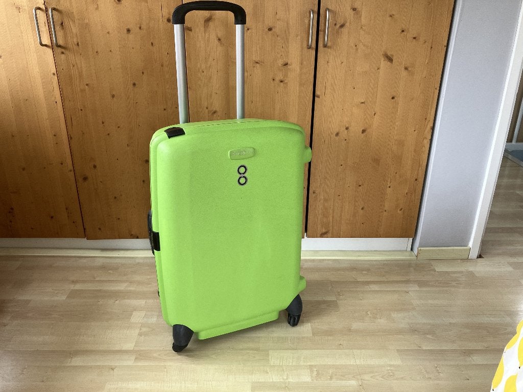 Samsonite koffer, Sieraden, Tassen en Uiterlijk, Koffers, Hard kunststof, 45 tot 55 cm, Zo goed als nieuw, 70 cm of meer