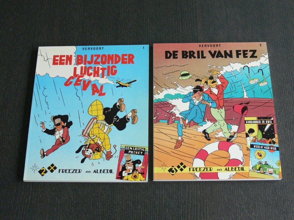 Freezer & Albedil - 2 delen, Meerdere stripboeken, Verzenden, Gelezen