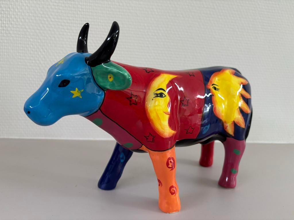 Prachtige kleurrijke koe (Cowparade ?), Ophalen of Verzenden