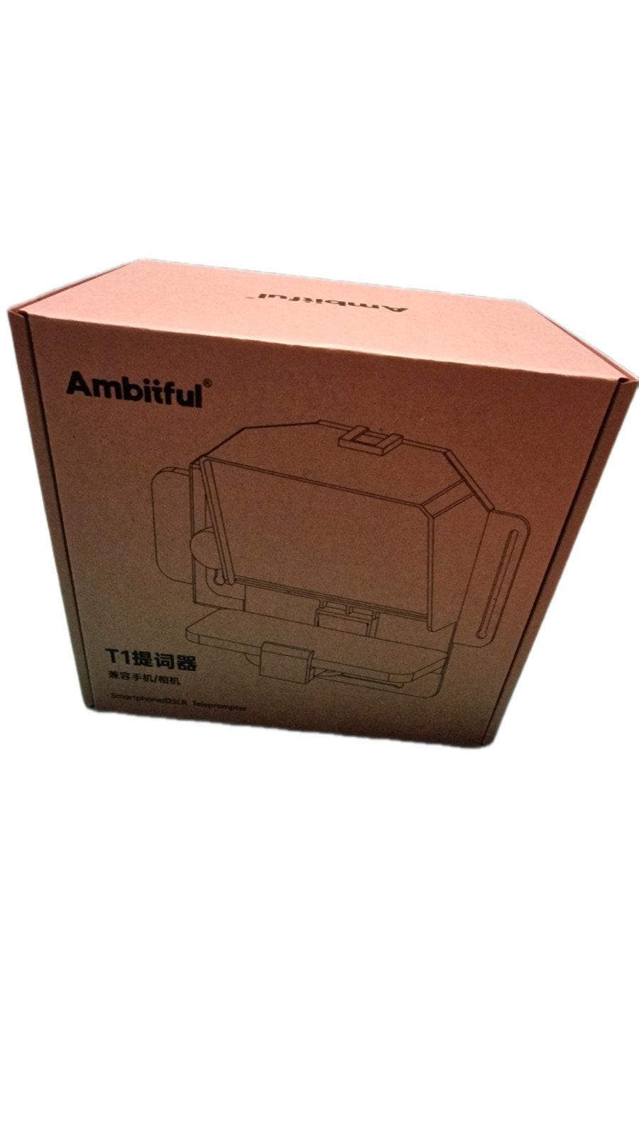 Ambitful T1 Teleprompter voor smartphone/DSLR, Overige merken, Overige typen, Ophalen of Verzenden, Zo goed als nieuw