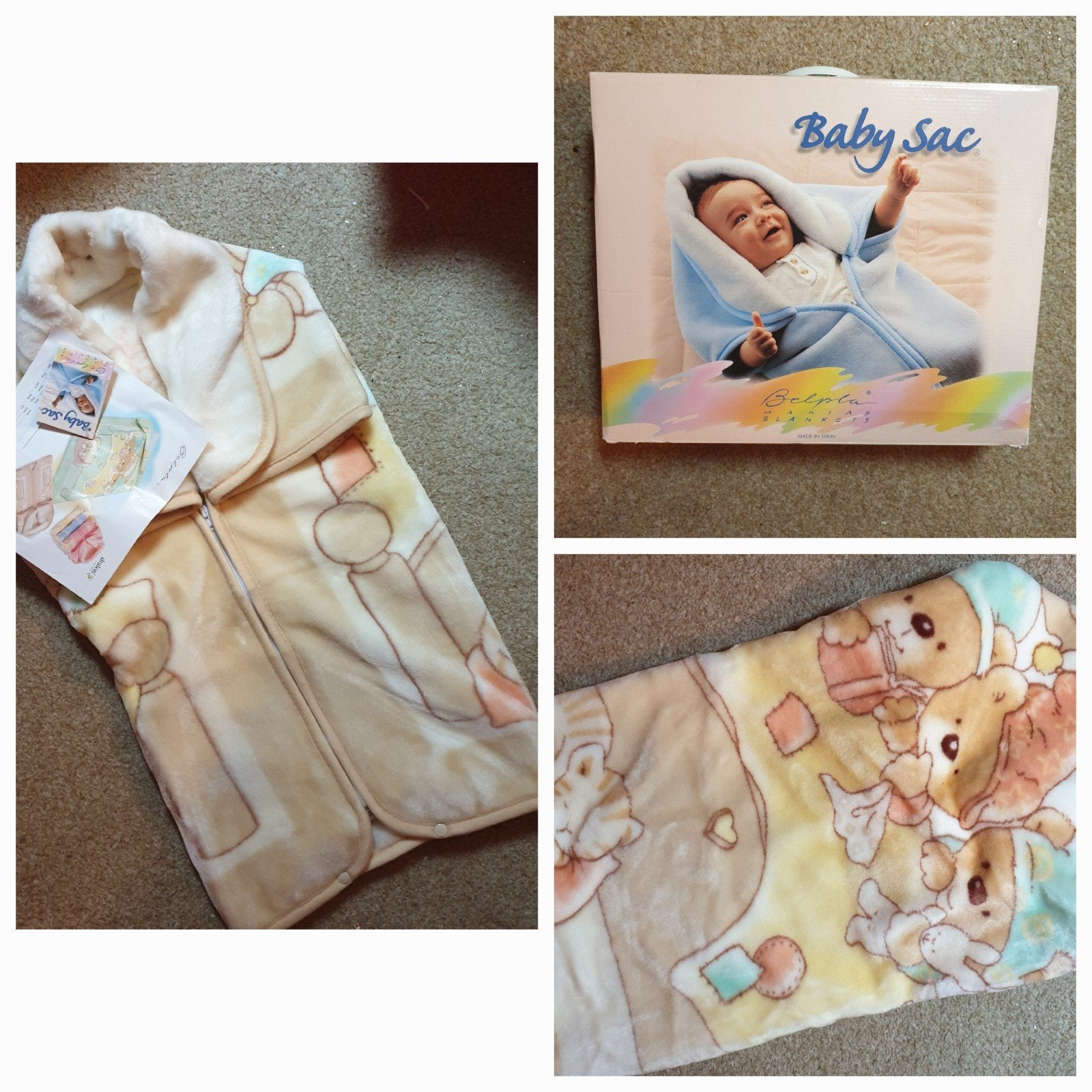 Baby slaapzak voor bijv in kinderwagen NIEUW, Nieuw, Ophalen of Verzenden, Meerkleurig, Slaapzak