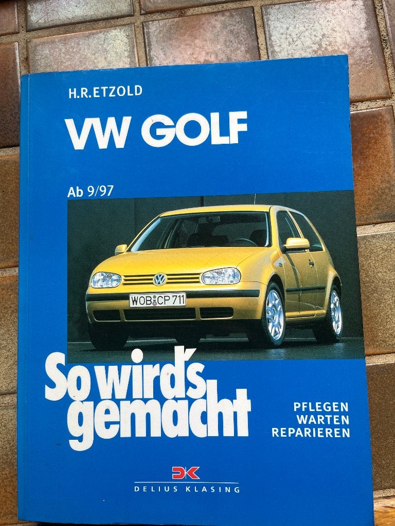 autoboek VW Golf so wird's gemacht, Ophalen of Verzenden