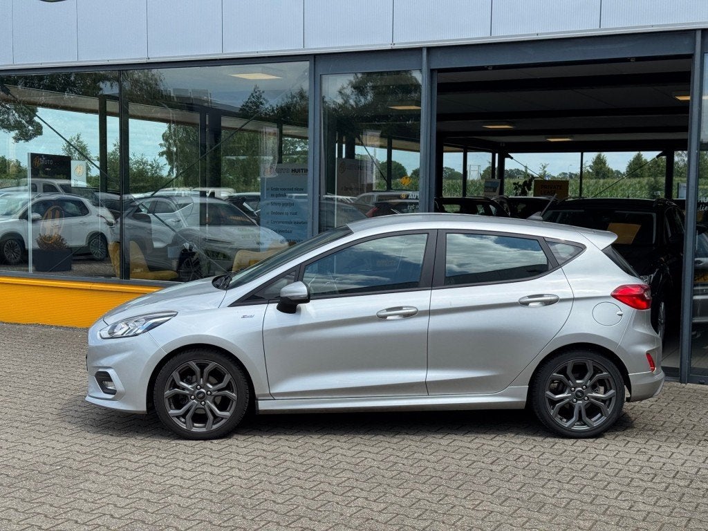Ford Fiesta 1.0 EcoB. ST-Line - stoel/stuurverwarming - navi, Voorwielaandrijving, 101 pk, Gebruikt, 580 kg