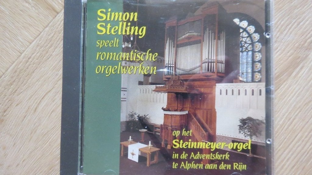Cd orgel: Simon Stelling speelt romantische orgelwerken, Cd's en Dvd's, Cd's | Klassiek, Zo goed als nieuw, Kamermuziek, Classicisme