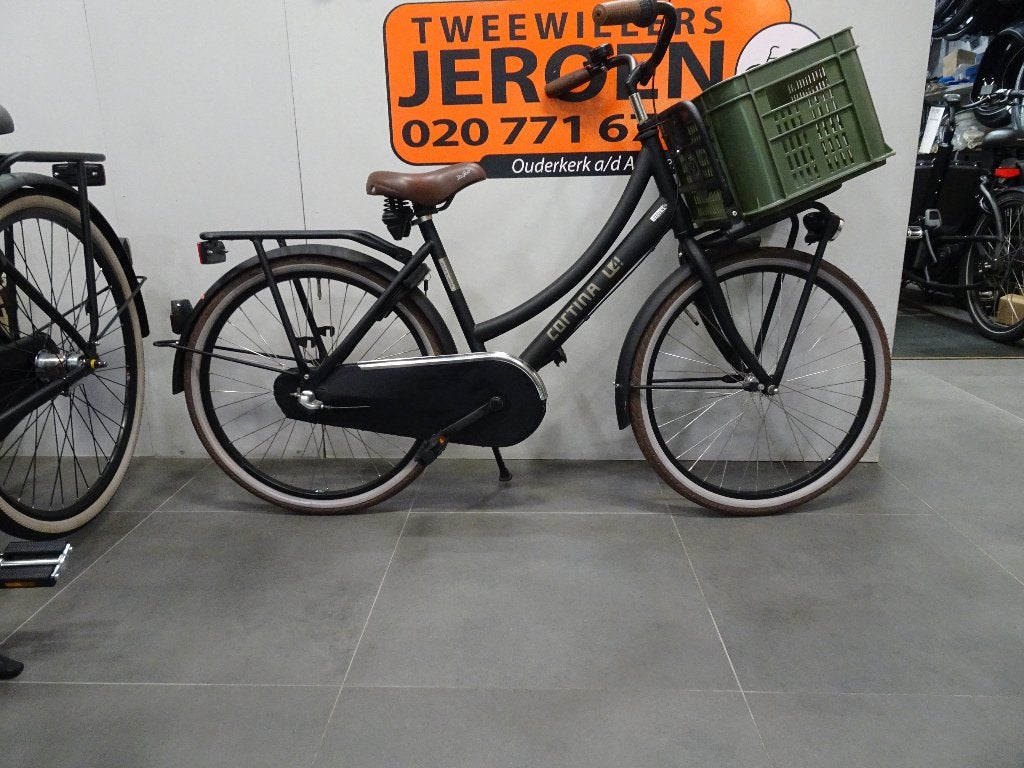 Cortina U4 meisjesfiets 24 inch 42 cm frame Nexus 3v, Terugtraprem, Eu, Versnellingen, Zo goed als nieuw