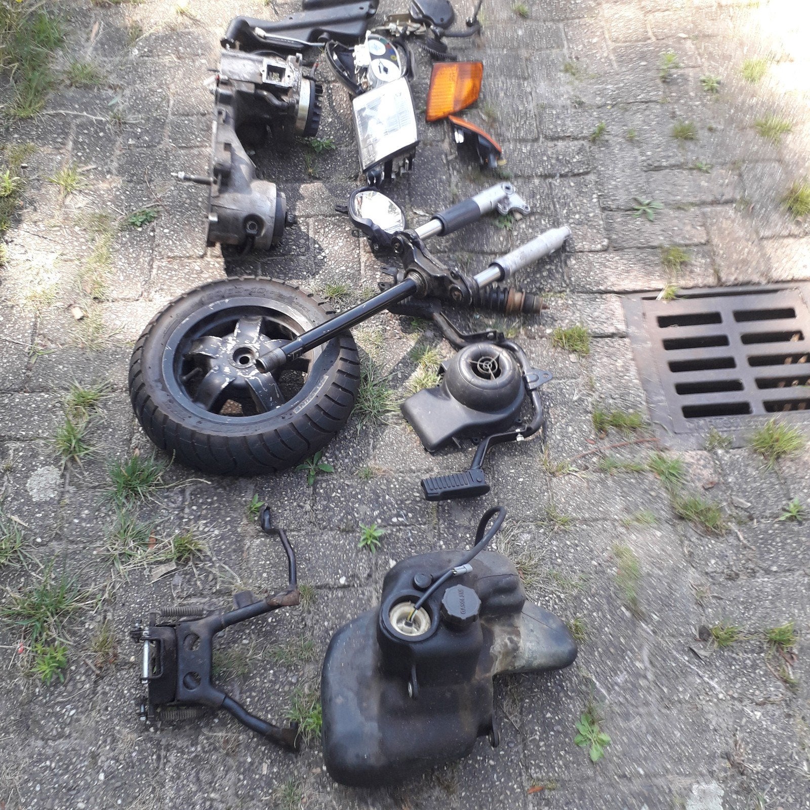 Scooter onderdelen Piaggio/Vespa - Diverse onderdelen, Ophalen, Gebruikt, Overige typen, Piaggio