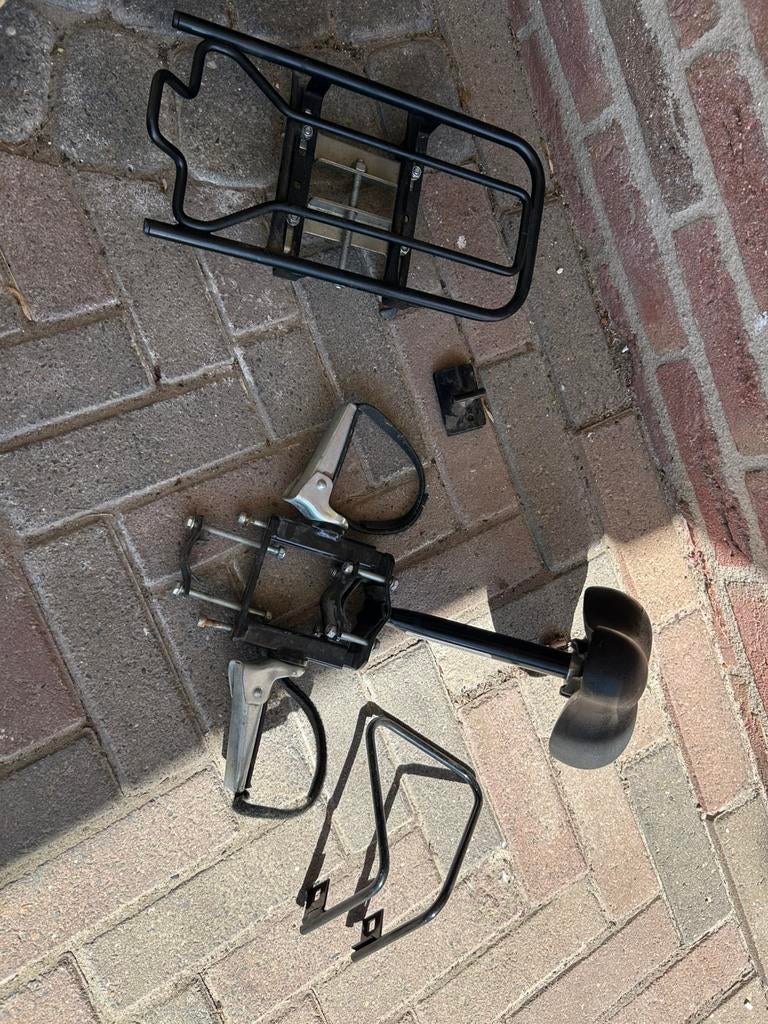 Fiets stoeltje, Ophalen, Gebruikt