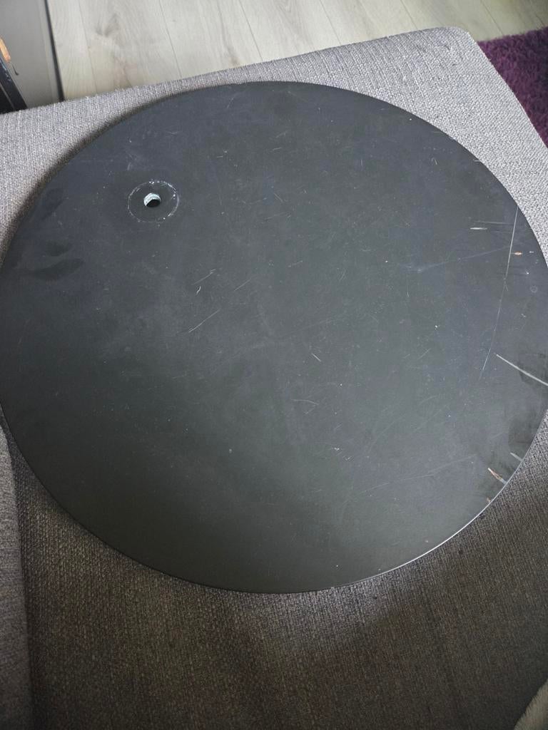 Ikea skaftet, zwarte vloerlamp, staande lamp, leeslamp, Ophalen, Gebruikt, Metaal, Modern