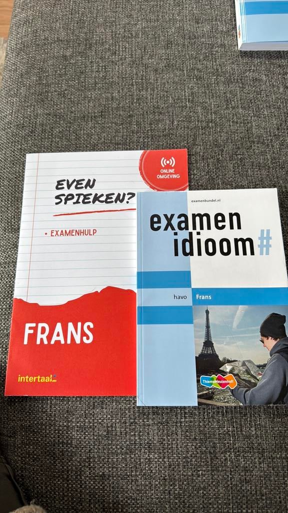 Examen idioom Frans havo+Even Spieken Examenhulp, Ophalen of Verzenden, Zo goed als nieuw, Non-fictie