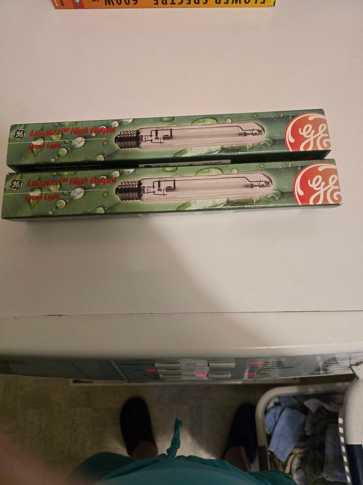 GE Lucalox HO/T/E40 GL Groeilampen (2 stuks), Ophalen of Verzenden, Overige soorten, Volle zon