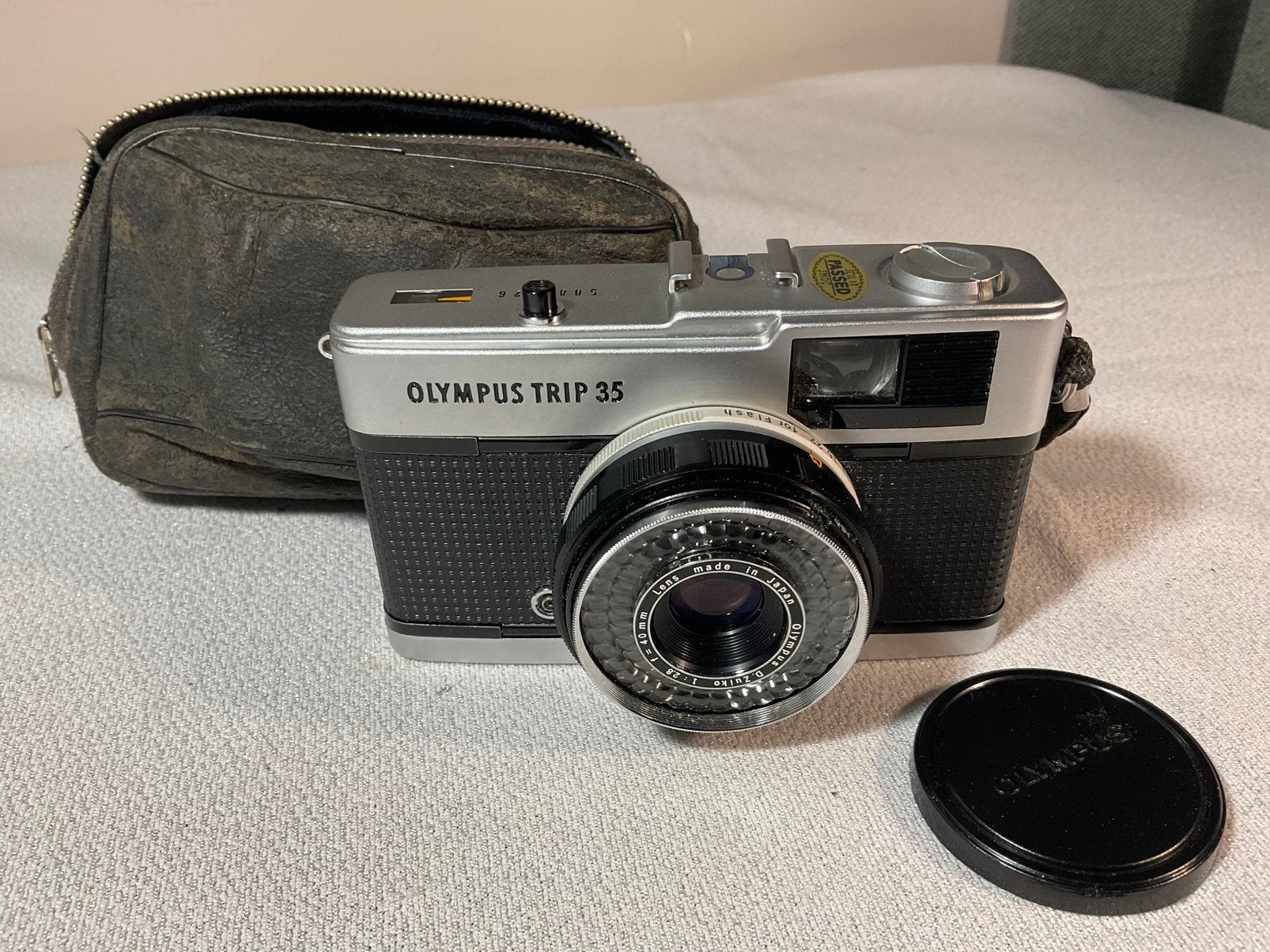 Hele mooie OLYMPUS TRIP 35, Audio, Tv en Foto, Fotocamera's Analoog, Ophalen of Verzenden, Zo goed als nieuw, Compact, Olympus