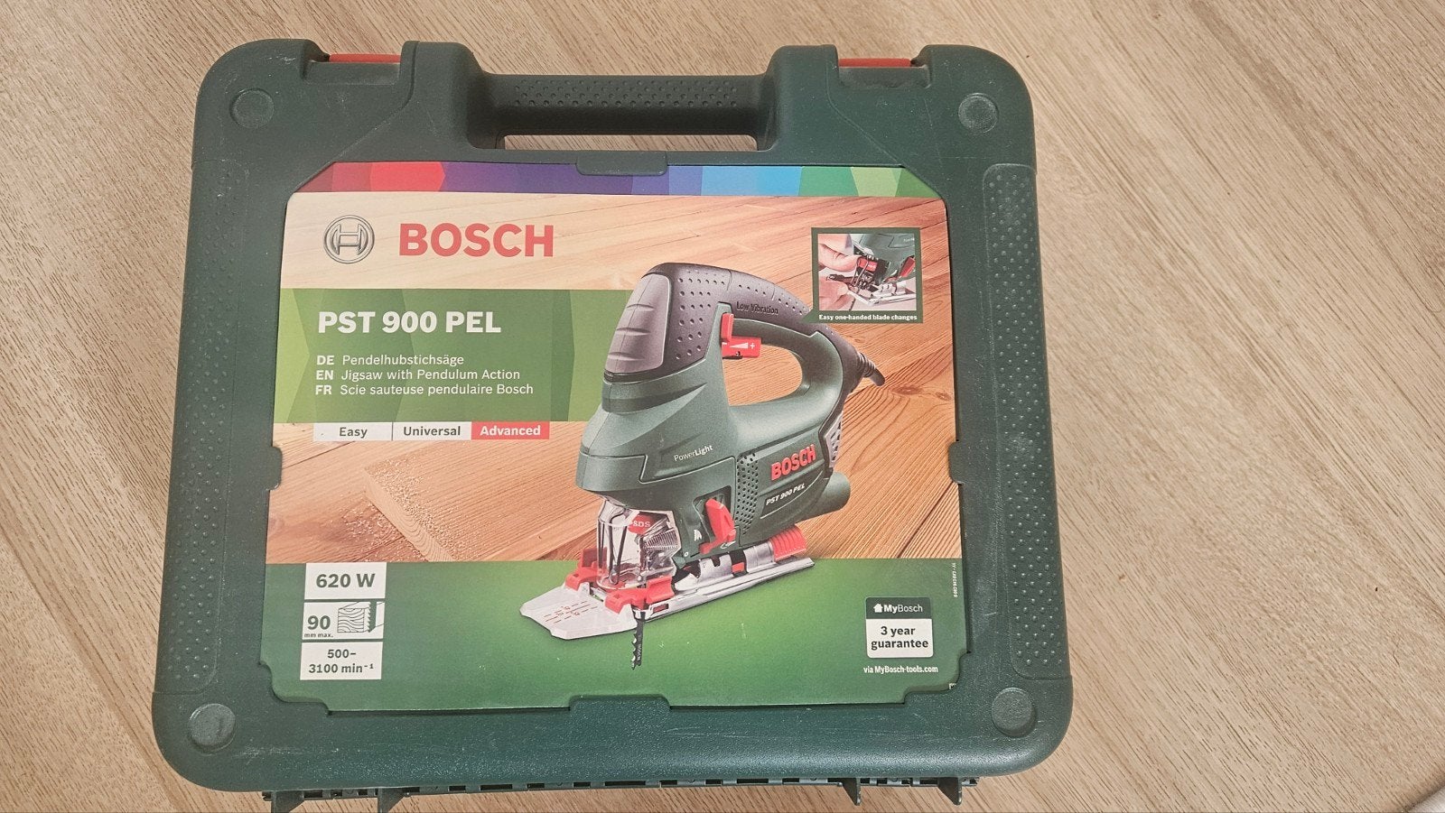 Bosch decoupeerzaag PST 900 PEL, Ophalen, 600 tot 1200 watt, Zo goed als nieuw, BOSCH