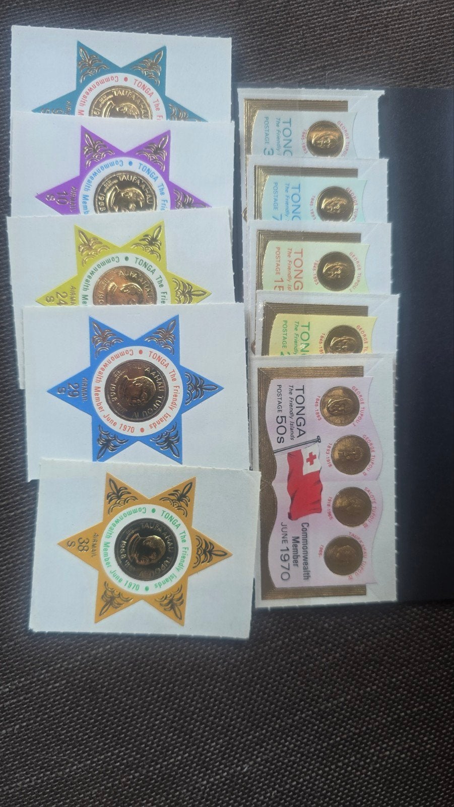 Tonga Commonwealth Member Postzegels, Postzegels en Munten, Ophalen of Verzenden, Overige landen, Postfris