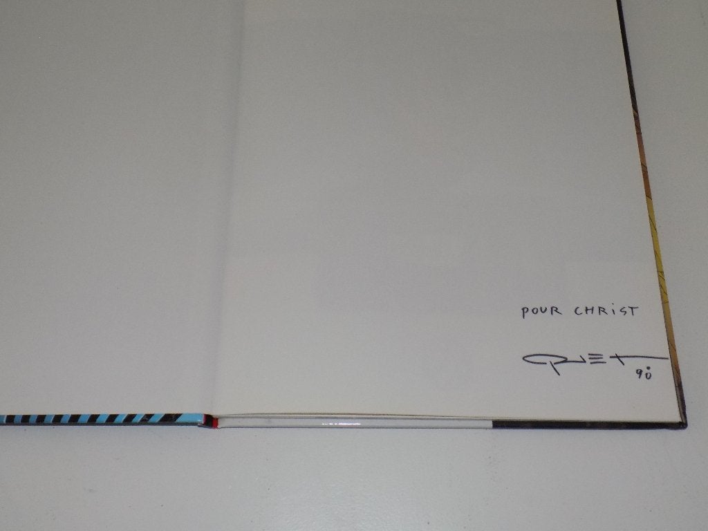 Travis - 43_HC_Hurricane [handtekening Quet, Dédicace Christ, Eén stripboek, Ophalen of Verzenden, Nieuw, Quet, Christophe
