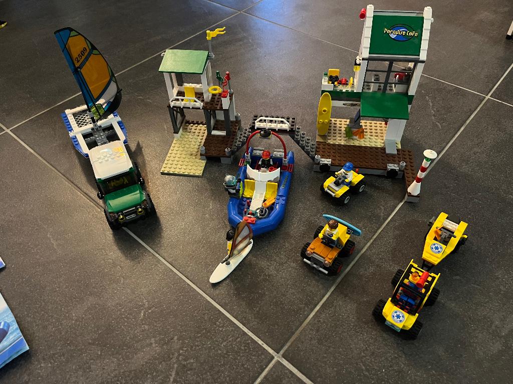Lego city strand, City, Lego, Ophalen of Verzenden, Zo goed als nieuw