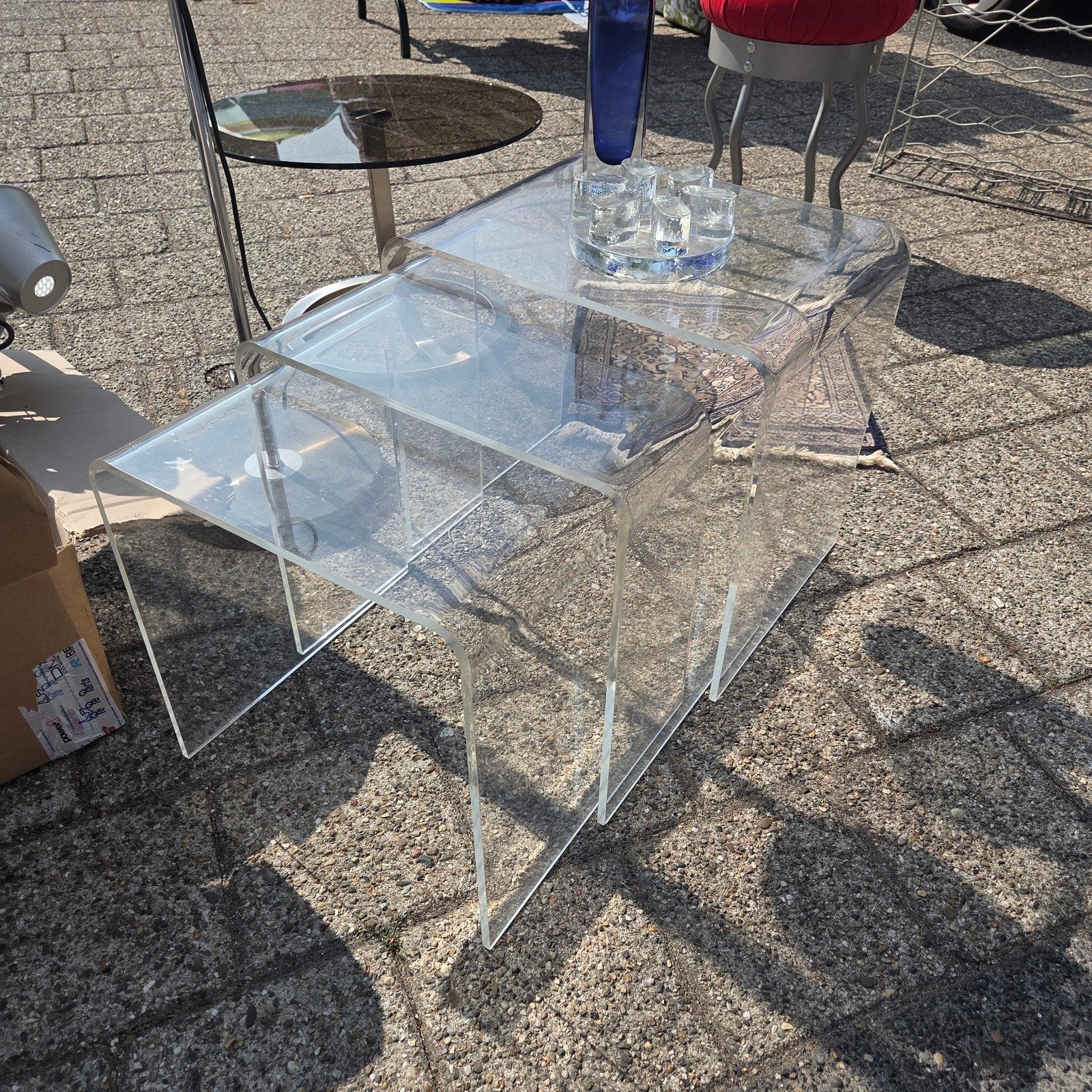 Plexiglas miniset, Ophalen, Rechthoekig, Minder dan 55 cm, Minder dan 45 cm