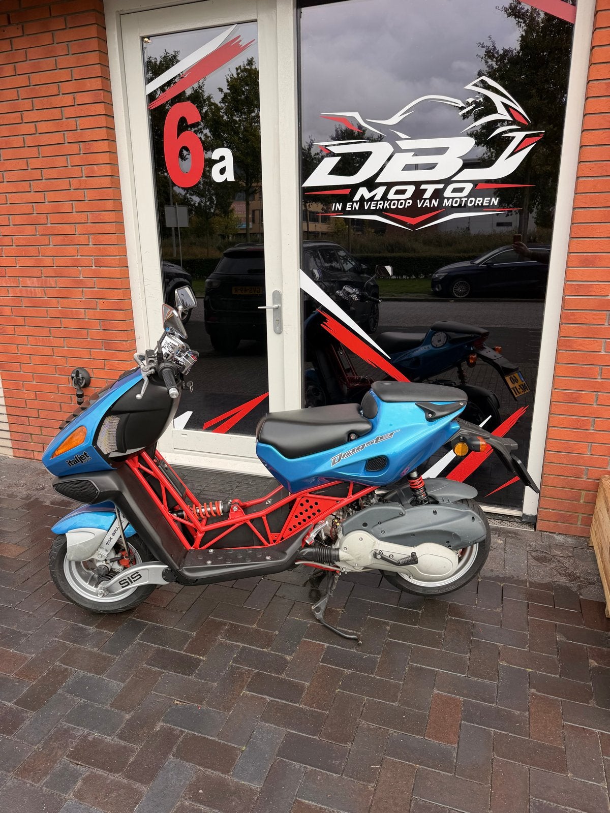 Italjet Dragster 180cc 2-takt – Full Malossi – Uniek !!, Occasion, 180 cc, Bedrijf, Minimaal motorrijbewijs A2