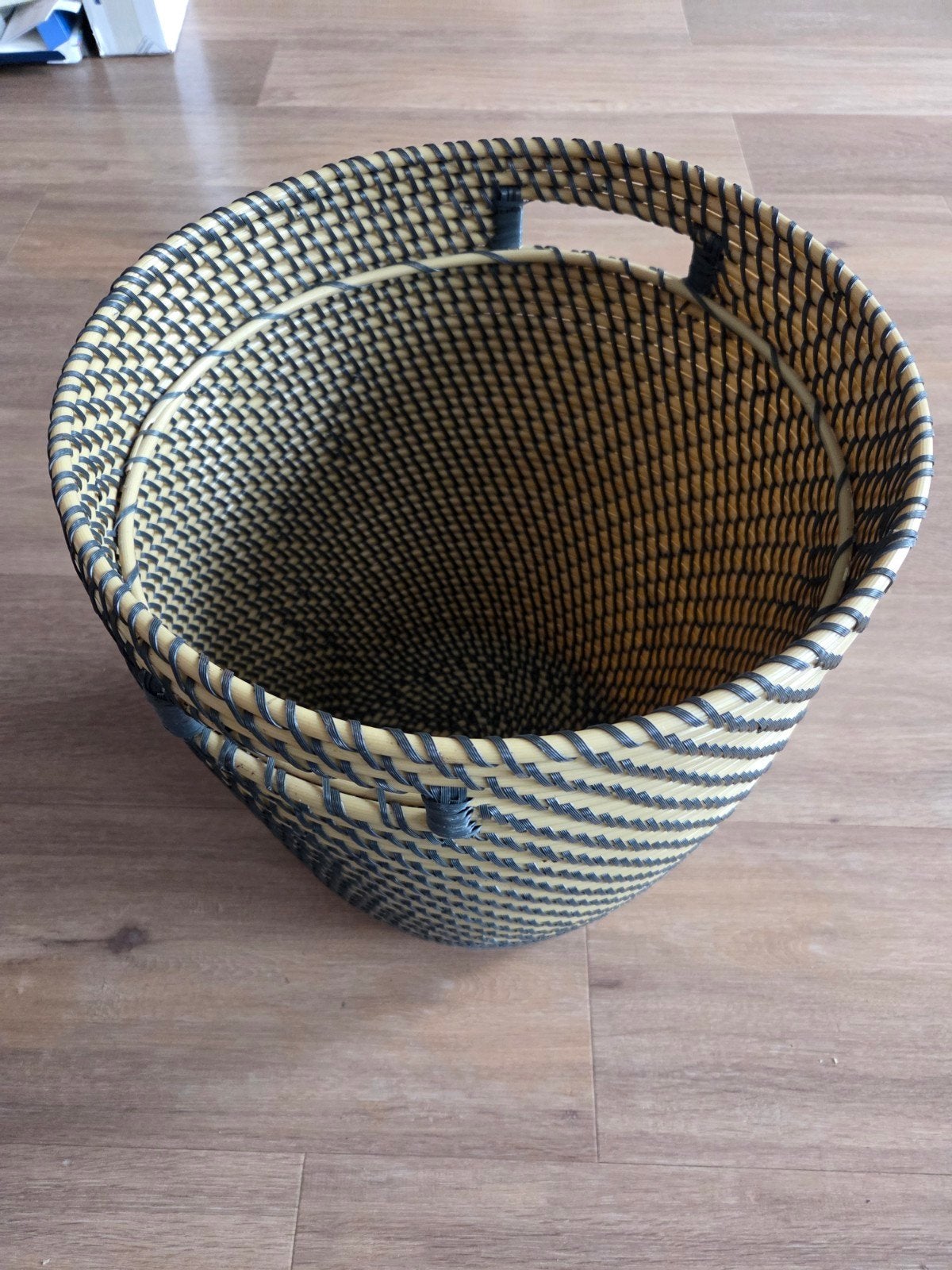 Ikea Ragkorn planten mand / sierpot 32cm diameter, Ophalen of Verzenden, Zo goed als nieuw, Rond, Riet