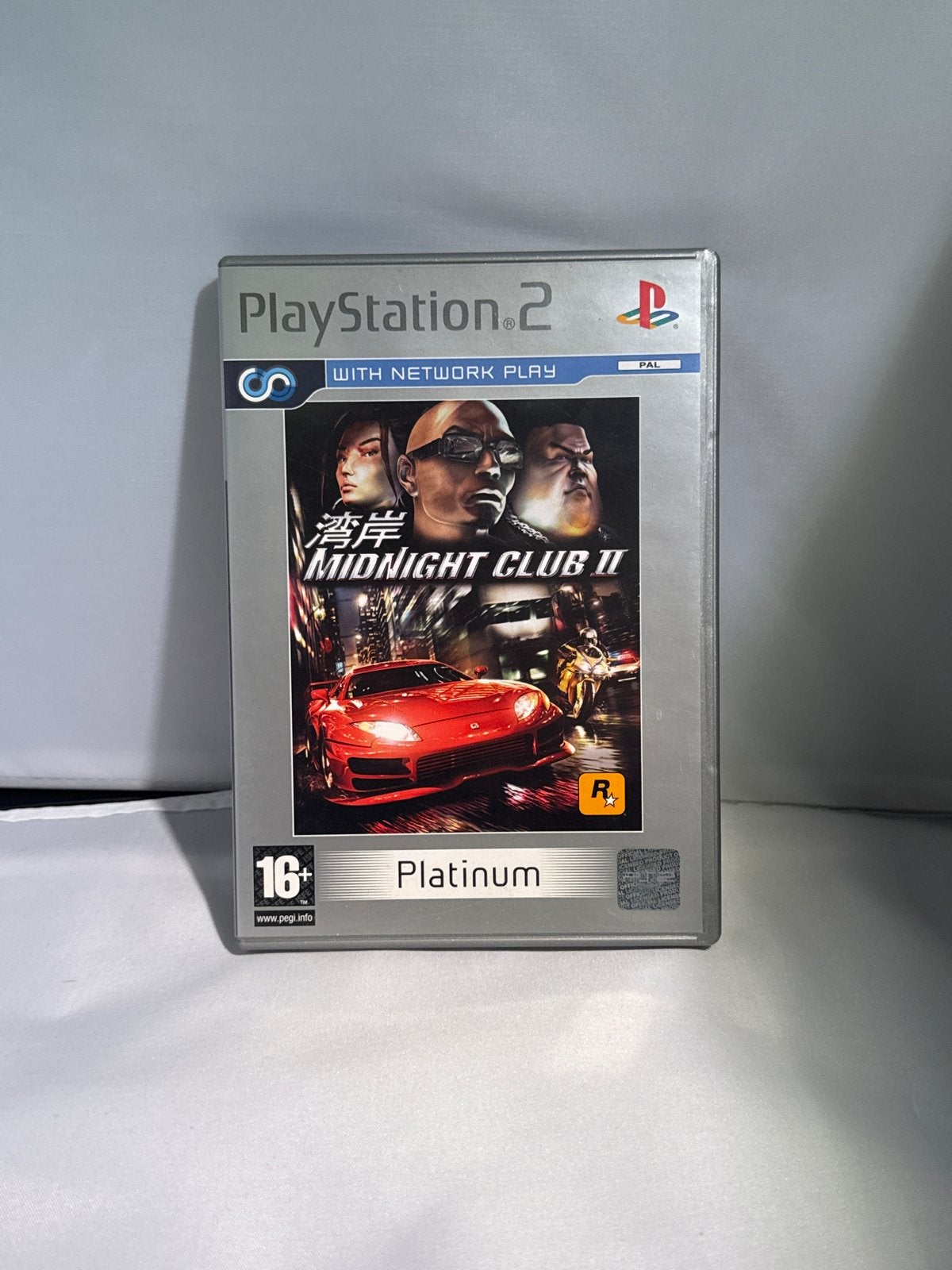 Midnight Club II Platinum PlayStation 2, Spelcomputers en Games, Online, Gebruikt, Racen en Vliegen, 2 spelers