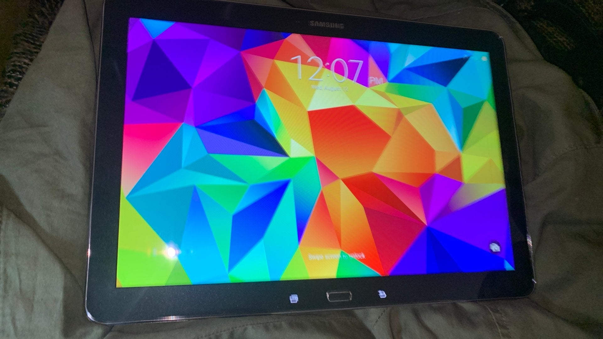 Leuke tablet Samsung galaxy note pro, Ophalen, Zo goed als nieuw, Zwart
