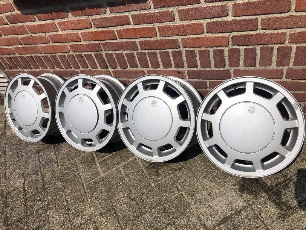 Originele Volkswagen 15" velgen Golf 3 / Vento GTI / GT, Ophalen, Gebruikt, 15 inch, Velg(en)
