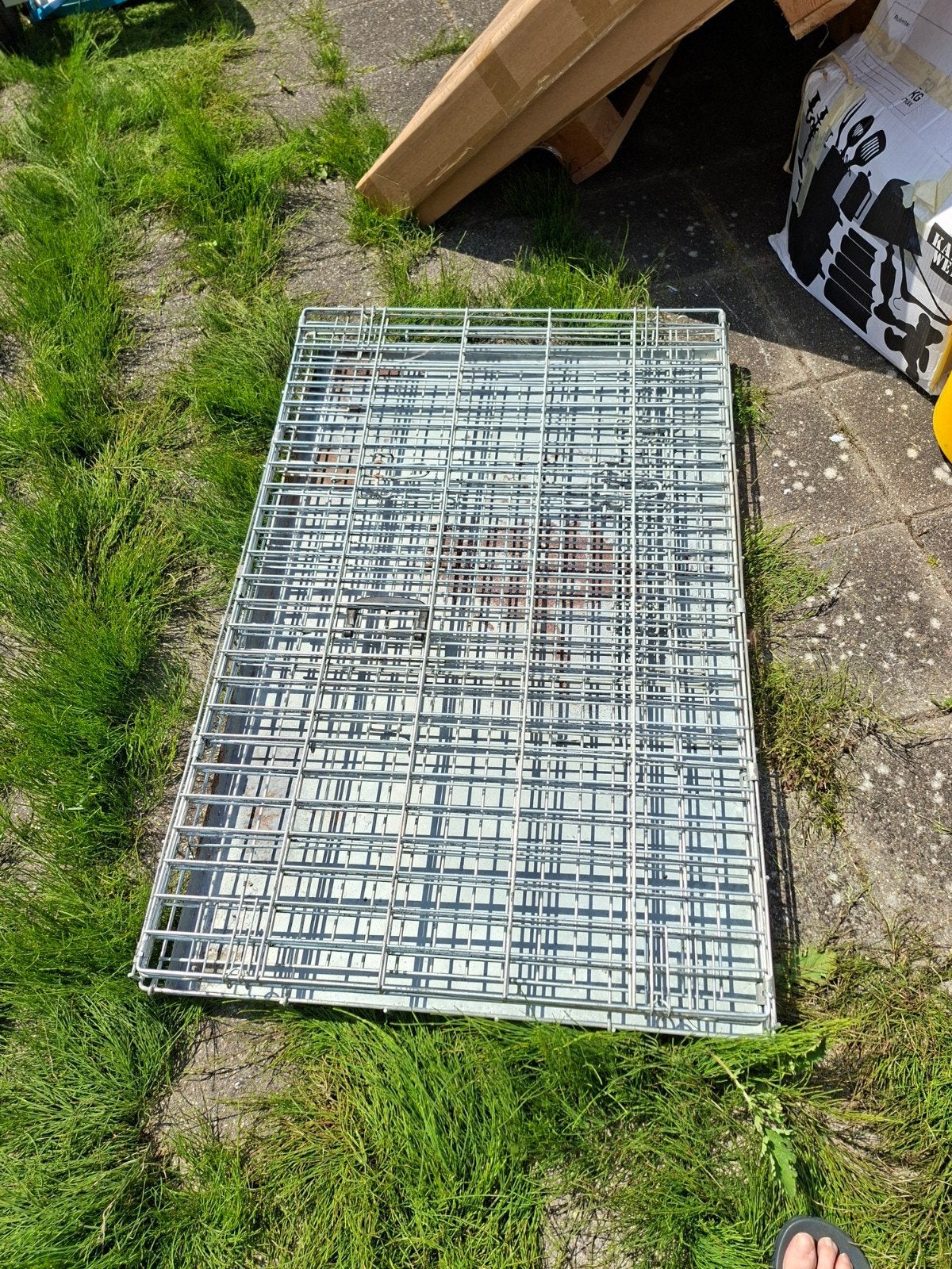 Hondenbench groot, Dieren en Toebehoren, Ophalen, Gebruikt