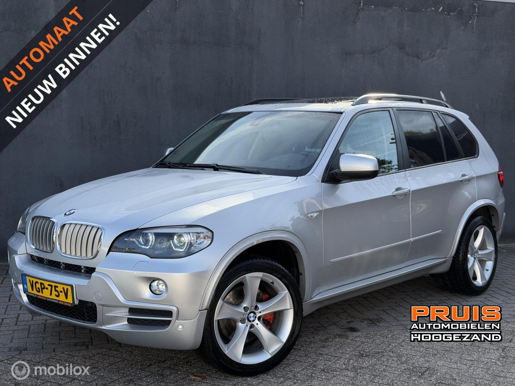 BMW X3 3.0D Executive -AIRCO-STOELV-PANO- *GRIJS KENTEKEN*, Auto's, Gebruikt, Zwart, 2993 cc, Leder