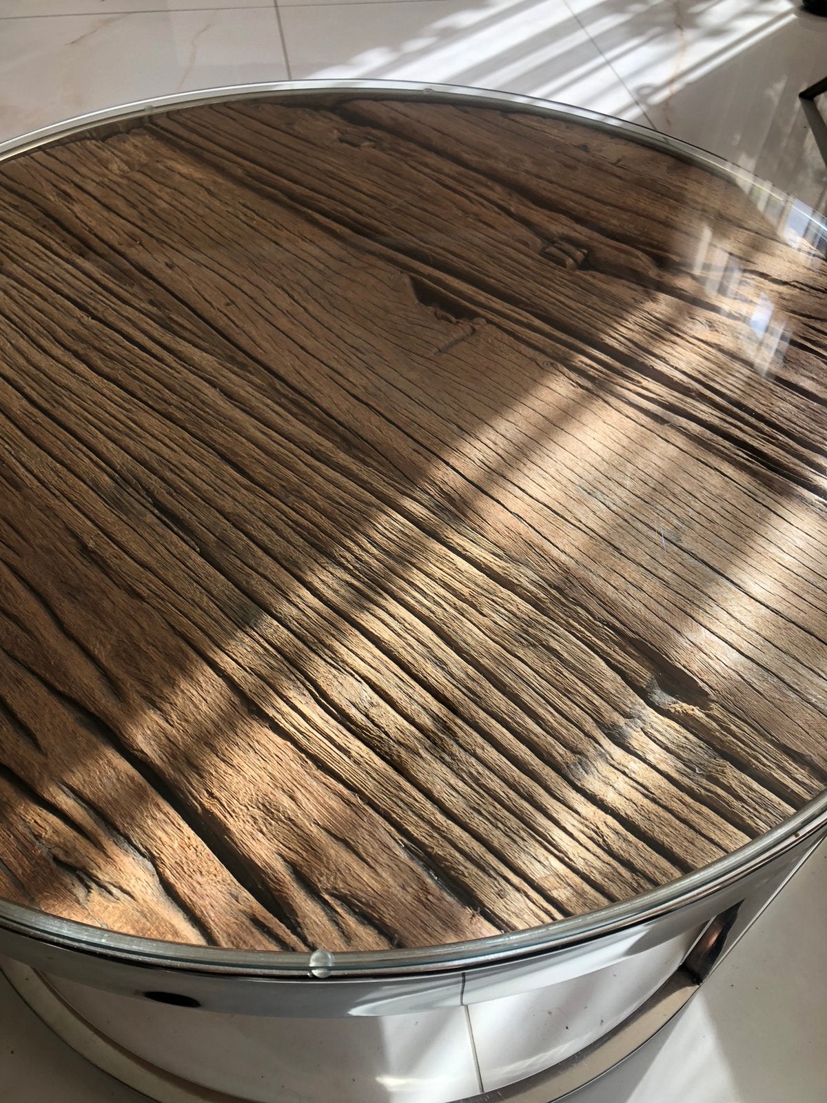 Salontafel, Gebruikt, 100 tot 150 cm, Kersenhout, Rechthoekig