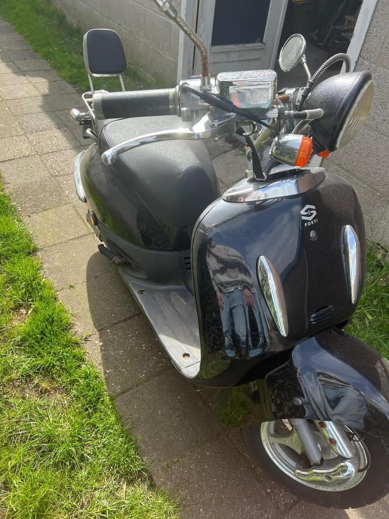 Scooter 4-takt 50 cc, Ophalen, Gebruikt, Benzine, Overige merken