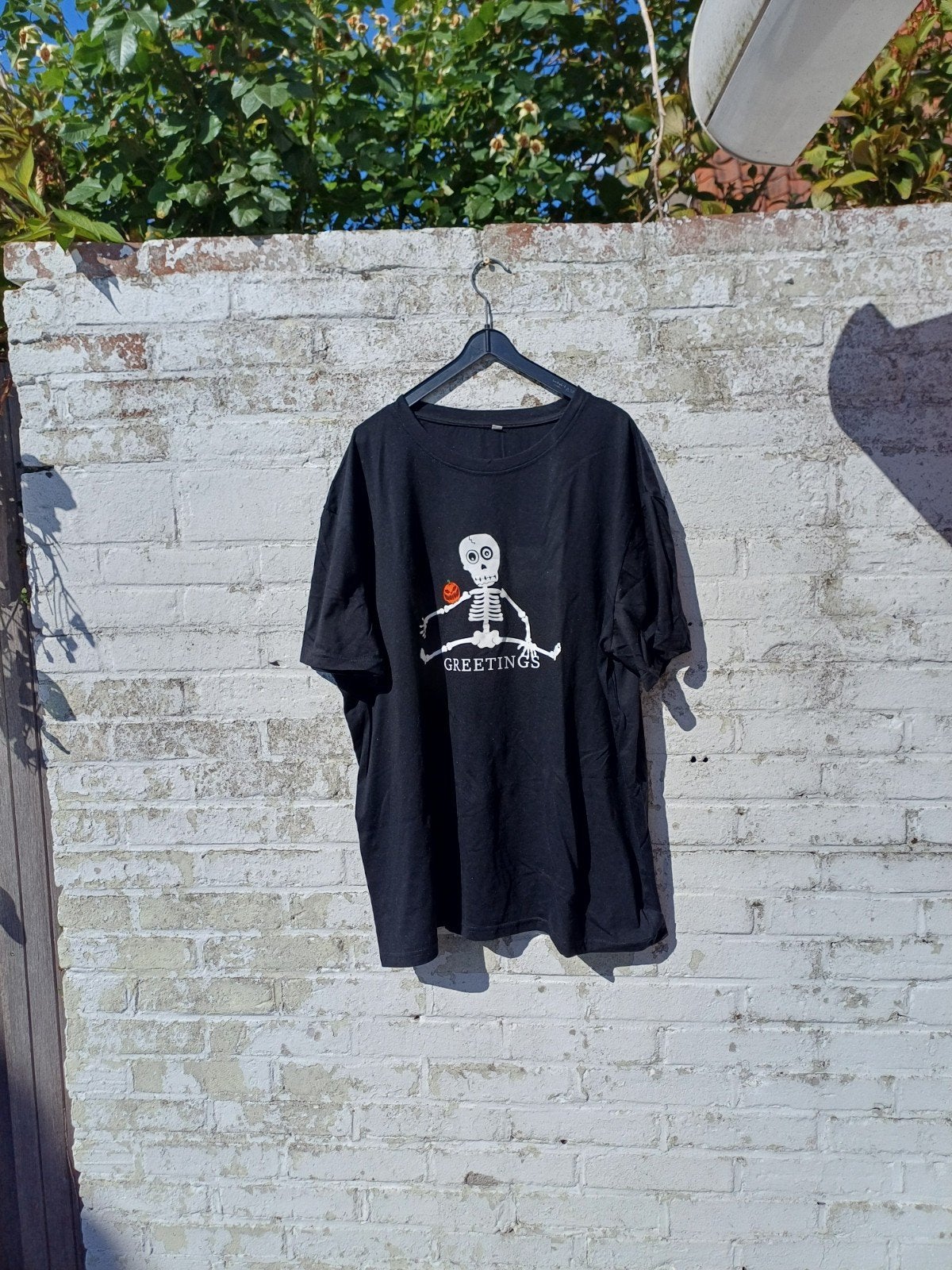 Halloween t-shirt van Shein, maat 4XL, Shein, Zwart, Overige maten, Ophalen of Verzenden