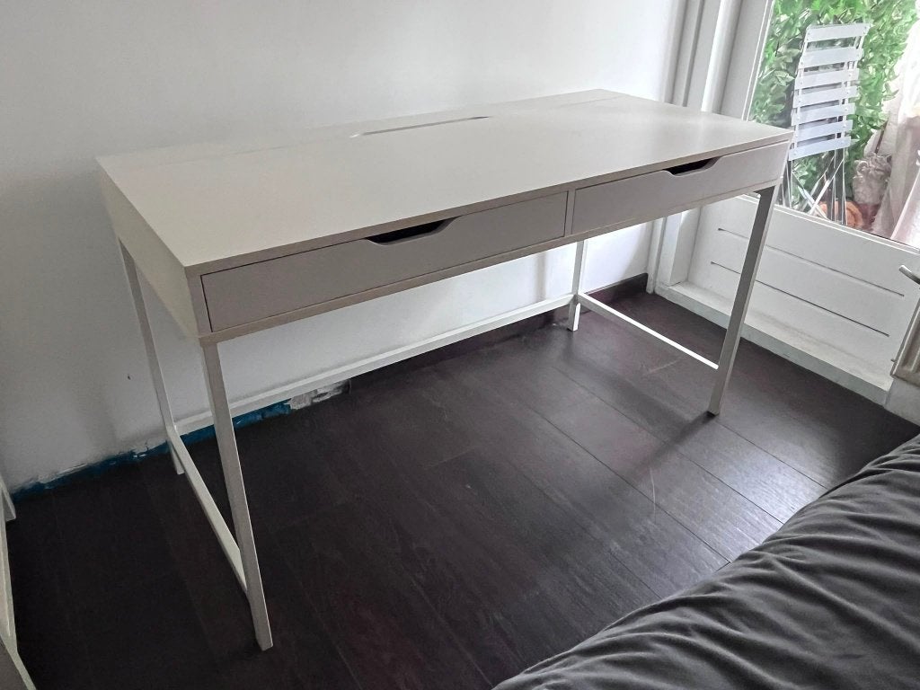 IKEA ALEX Bureau wit, Ophalen, Gebruikt, IKEA, Wit
