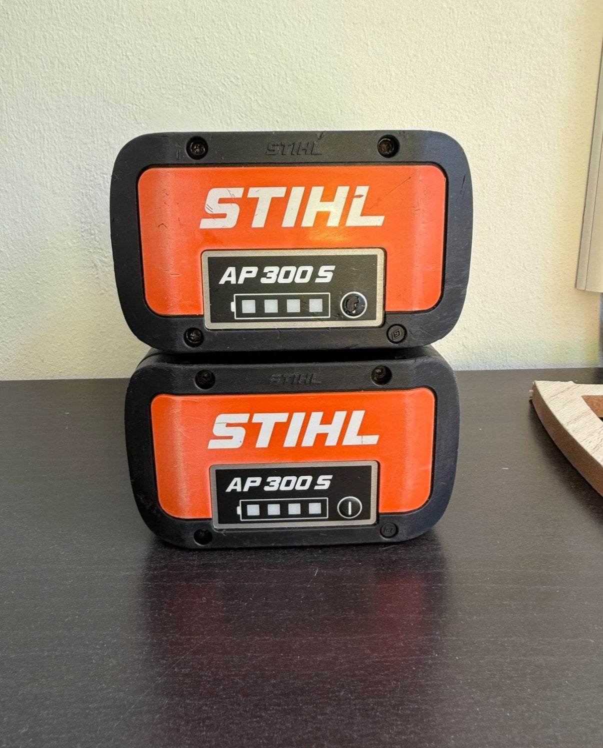 Stihl AP 300 S Accu (2 stuks), Ophalen, Gebruikt