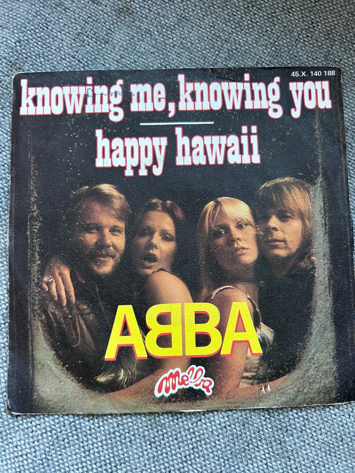ABBA Knowing Me, Knowing You, Ophalen of Verzenden, Zo goed als nieuw, 7 inch, Pop