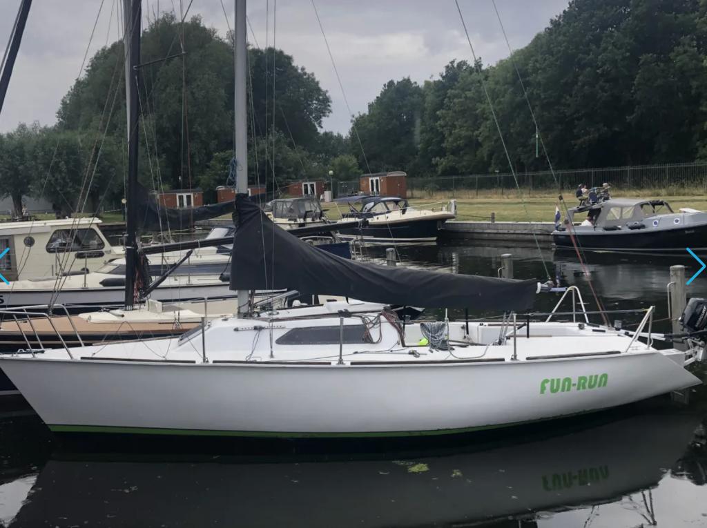 Gibsea 80 Plus kwarttonner, Ophalen, Gebruikt, Polyester, Benzine