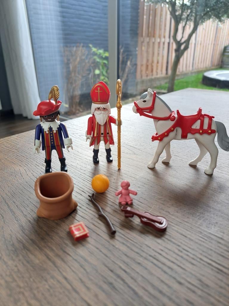Playmobil Sinterklaas set 4893, Kinderen en Baby's, Speelgoed | Playmobil, Ophalen of Verzenden, Zo goed als nieuw, Complete set