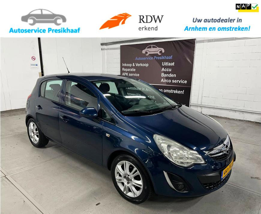 Opel Corsa 1.2-16V Edition AIRCO / NAP / LM VELGEN, Voorwielaandrijving, Euro 5, 86 pk, Gebruikt