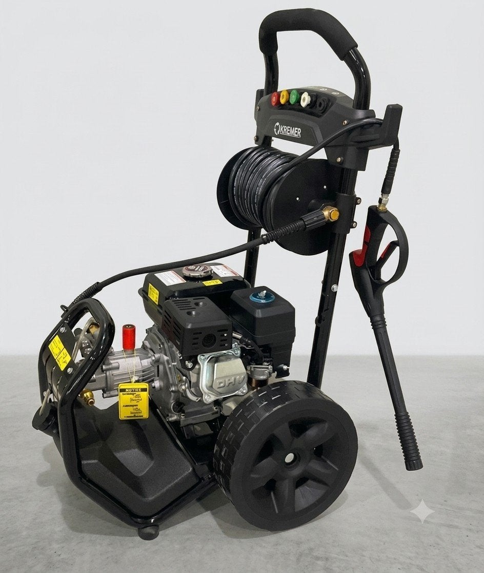 Kremer Benzine Hogedrukreiniger KR200H - 170 Bar | nieuw, Ophalen of Verzenden, Nieuw, Benzine, Kremer