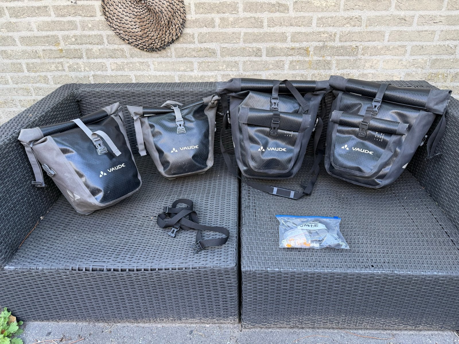 Vaude fietstassen model Aqua Front & Aqua Back Plus, Fietsen en Brommers, Fietsaccessoires | Fietstassen, Ophalen of Verzenden