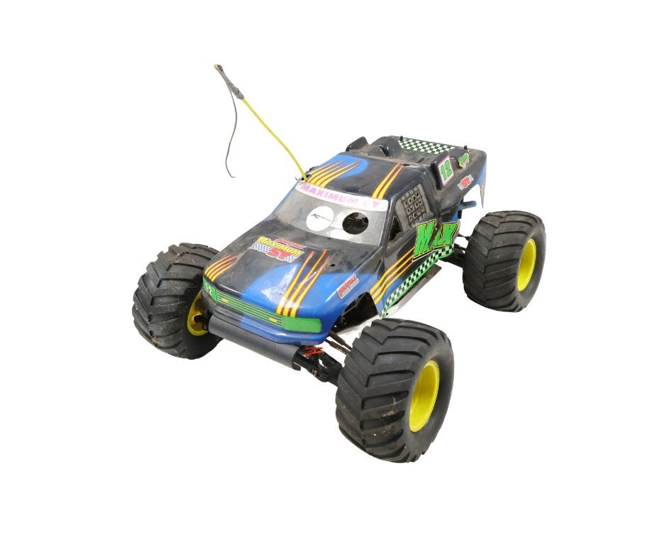 Duratrax Maxiumus ST 1/10 rc auto, Hobby en Vrije tijd, Modelbouw | Radiografisch | Auto's, Gebruikt, Auto offroad, Nitro, Schaal 1:10