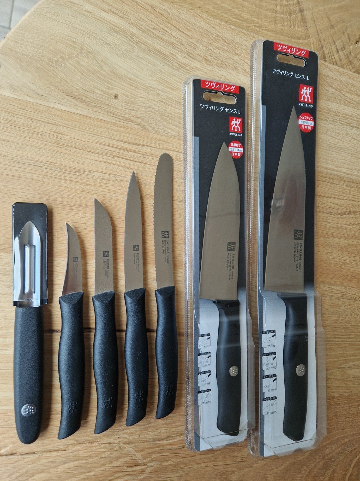 Zwilling Koksmessenset 7-Delig - Nieuw in verpakking, Los bestek, Nieuw, Ophalen of Verzenden, Rvs of Chroom