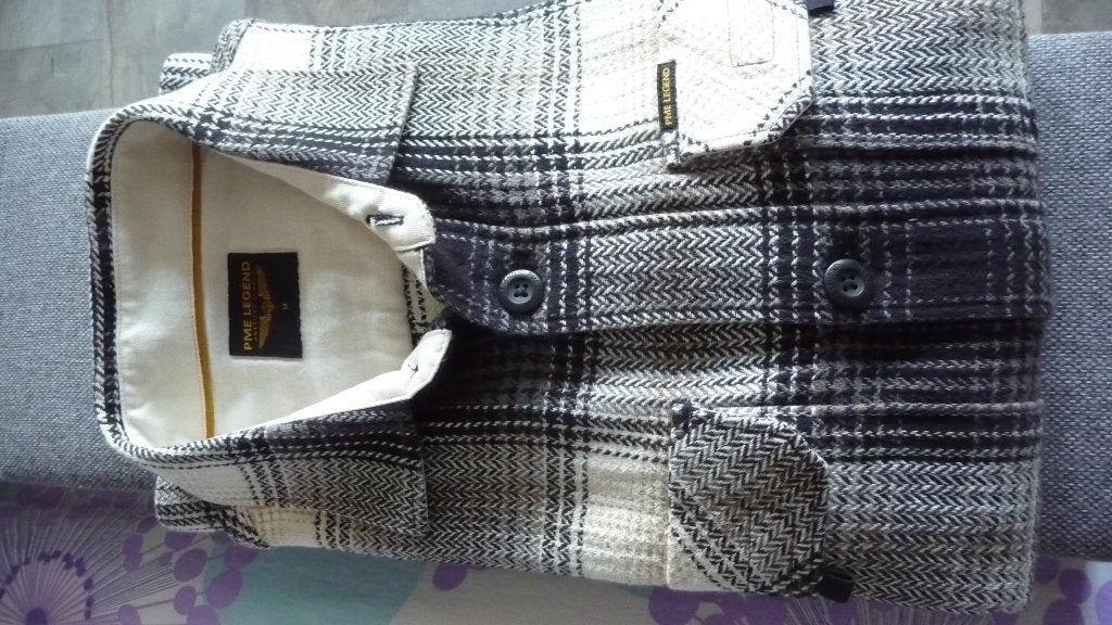 PME Legend M – Zwart/Gebroken Wit - Overblouse, Overige kleuren, Nieuw, Pme Legend, Halswijdte 39/40 (M)