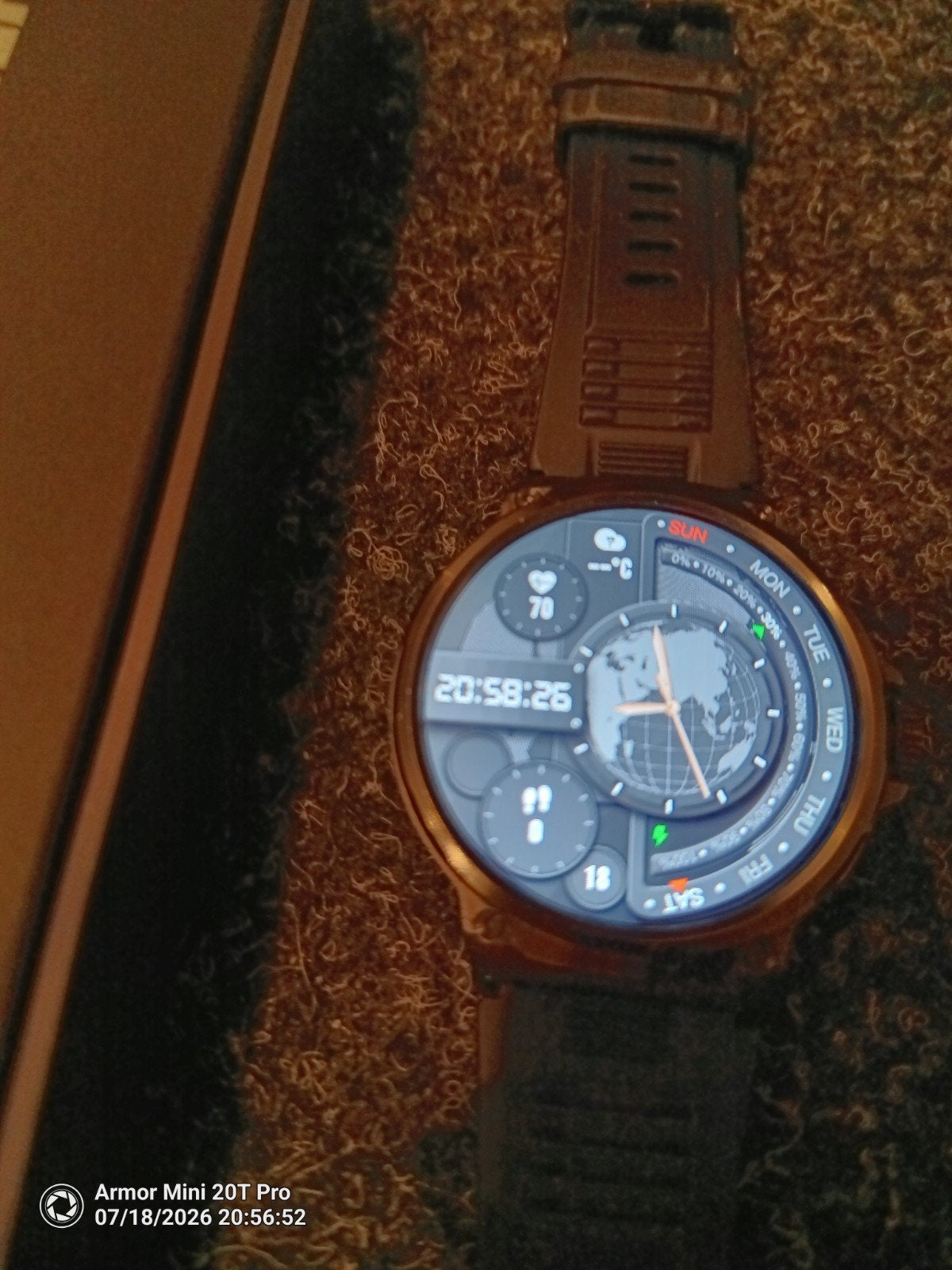 Stahlgear Zeus Smartwatch, Ophalen of Verzenden, Zo goed als nieuw, Waterdicht, Stappen