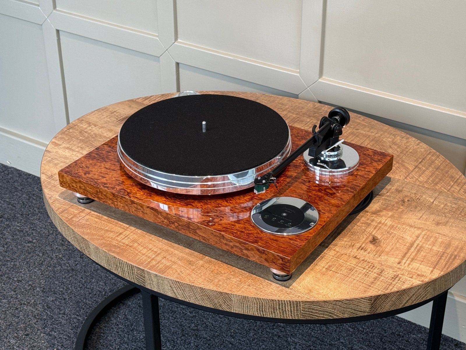 Acoustic Solid 113 Bubinga + Hana EL MC Element, Zo goed als nieuw, Platenspeler, /, /