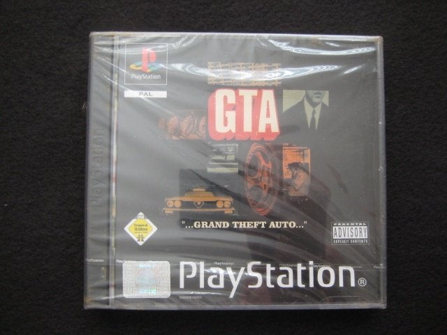 GTA Grand Theft Auto PS1 Playstation 1, Avontuur en Actie, Vanaf 18 jaar, 1 speler, Nieuw